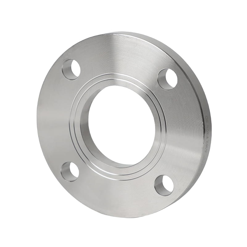 Carbon steel plate flange na may mga butas ng bolt sa paligid nito