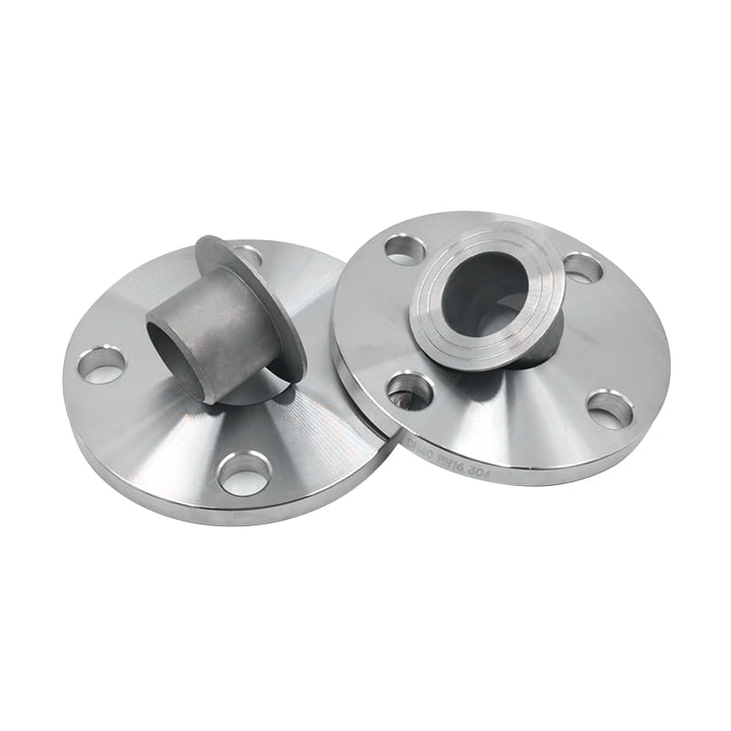 Ang katumpakan na pag -alis ng SS lap joint flange na may mga dulo ng stub