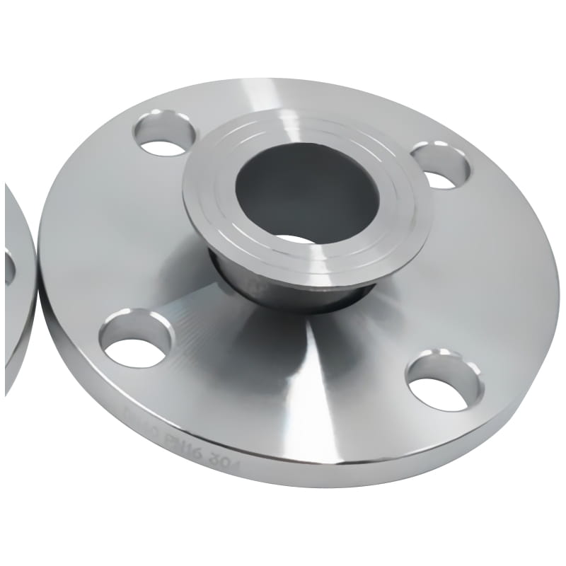 Ang katumpakan na pag -alis ng SS lap joint flange na may mga dulo ng stub