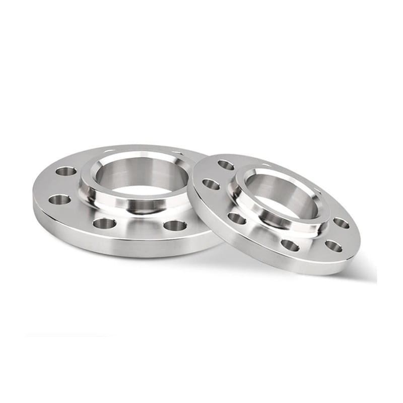 Hindi kinakalawang na asero 304 forged slip sa flange na may isang reinforced hub sa base