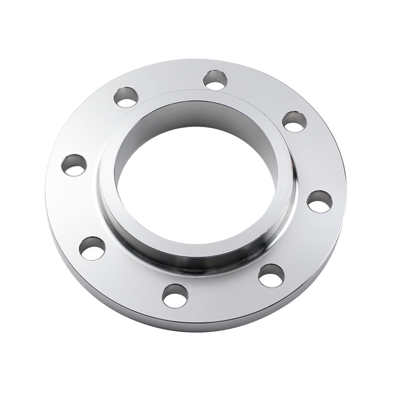 Hindi kinakalawang na asero 304 forged slip sa flange na may isang reinforced hub sa base