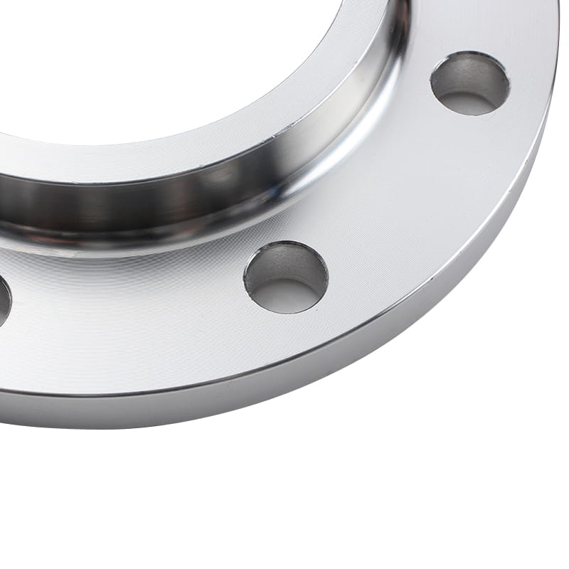 Hindi kinakalawang na asero 304 forged slip sa flange na may isang reinforced hub sa base