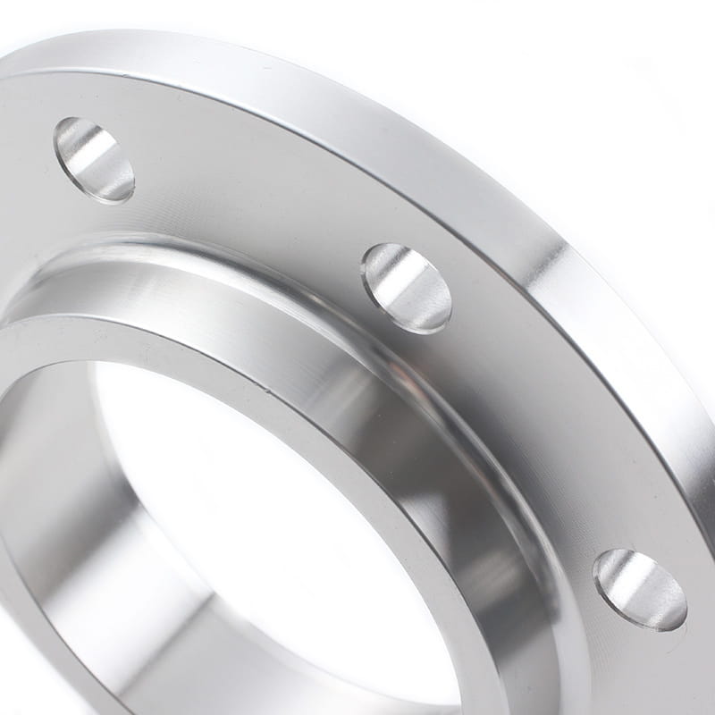 Hindi kinakalawang na asero 304 forged slip sa flange na may isang reinforced hub sa base