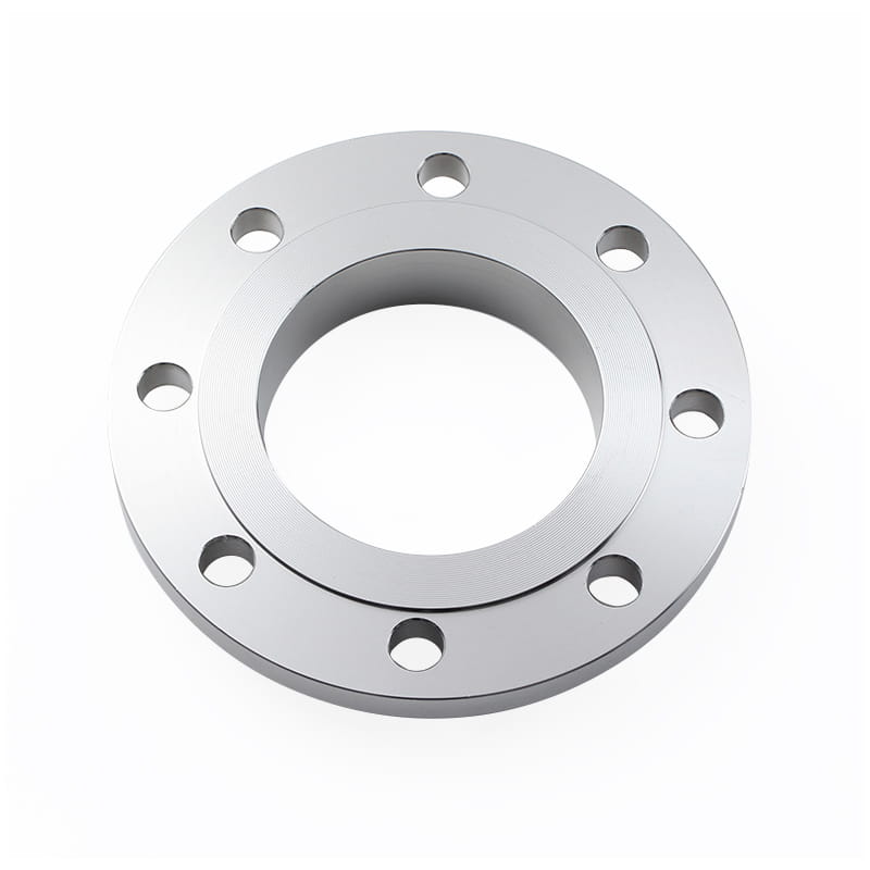 Hindi kinakalawang na asero 304 forged slip sa flange na may isang reinforced hub sa base