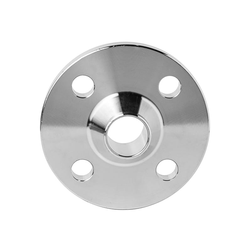 Hindi kinakalawang na asero weld leeg flange na may isang tapered hub at isang rim