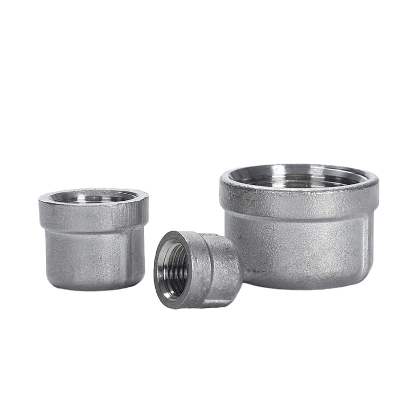 Ang pamumuhunan sa paghahagis ng hindi kinakalawang na asero pipe end caps ay may babaeng thread