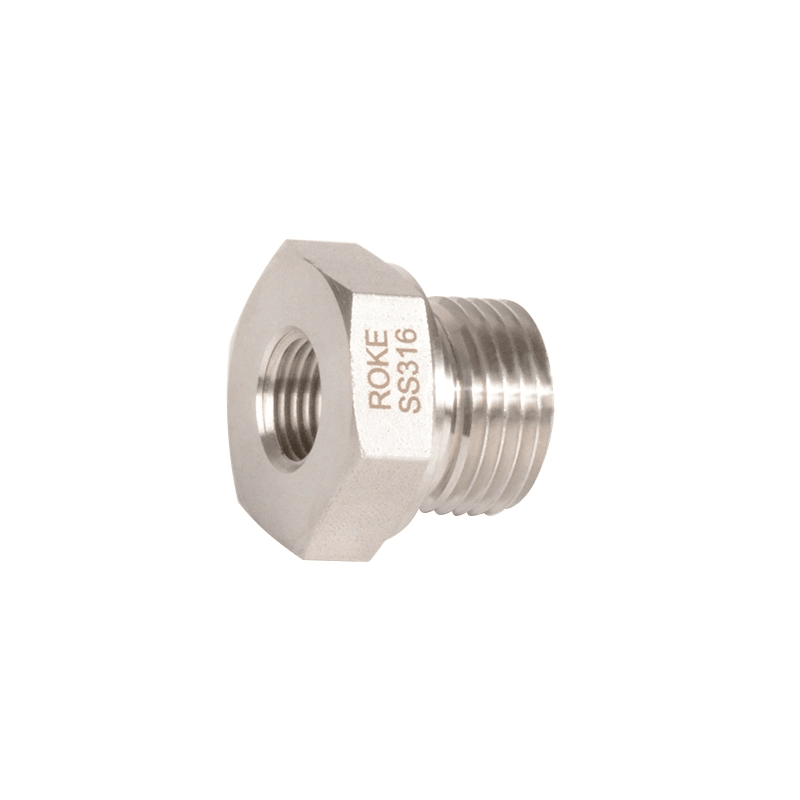 Hexagonal head CNC pagtatapos ng proseso ng hindi kinakalawang na asero na binabawasan ang mga bushings