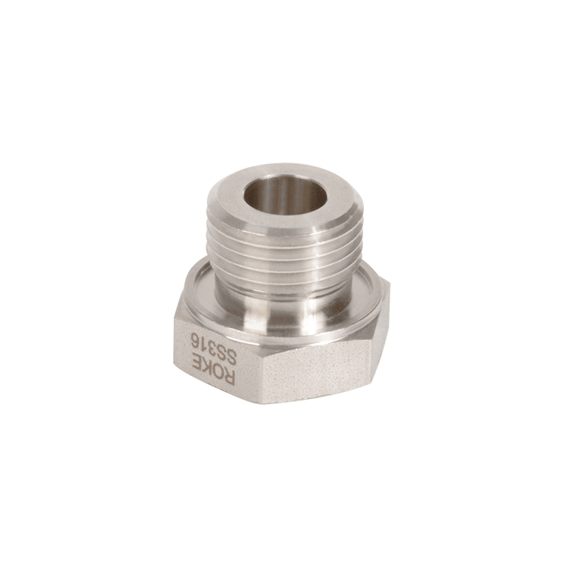 Hexagonal head CNC pagtatapos ng proseso ng hindi kinakalawang na asero na binabawasan ang mga bushings