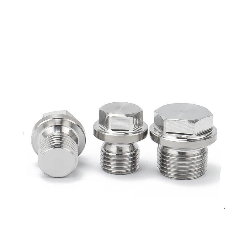 Ang mga tapered thread ay hindi kinakalawang na pipe plug ay nagbibigay ng isang matatag at pare -pareho na selyo
