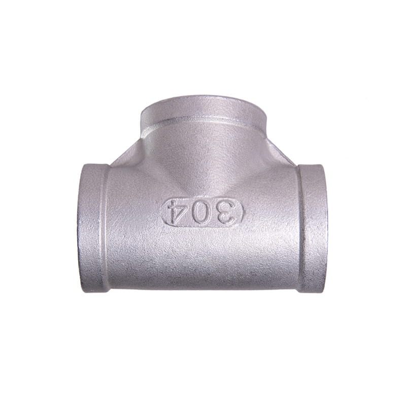 Hindi na kailangang mag -weld cast ng mga babaeng ss threads tee piping fittings