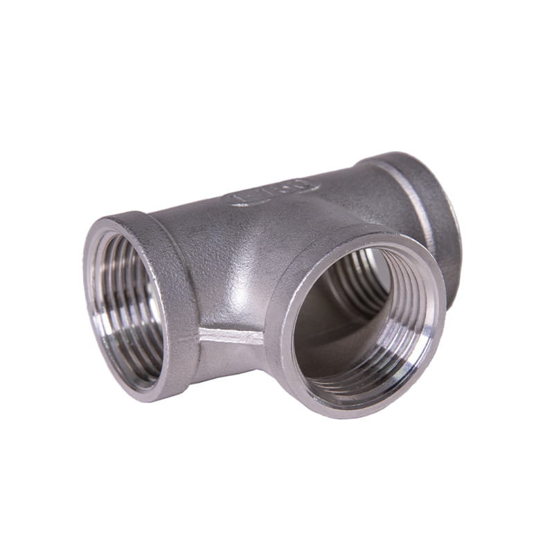 Hindi na kailangang mag -weld cast ng mga babaeng ss threads tee piping fittings