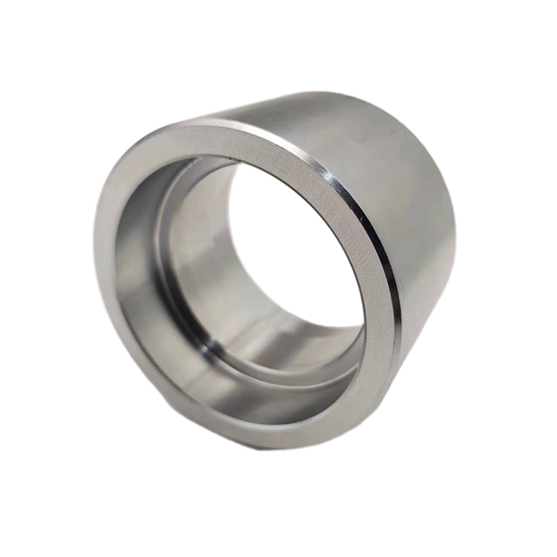 340 hindi kinakalawang na asero forged socket straight coupling welding pipe fitting