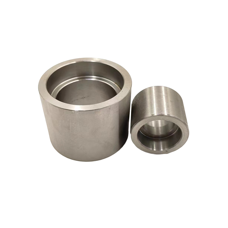 340 hindi kinakalawang na asero forged socket straight coupling welding pipe fitting