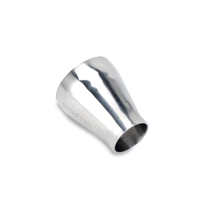 Mataas na lakas na hinimas 304 hindi kinakalawang na asero tube concentric reducer fittings