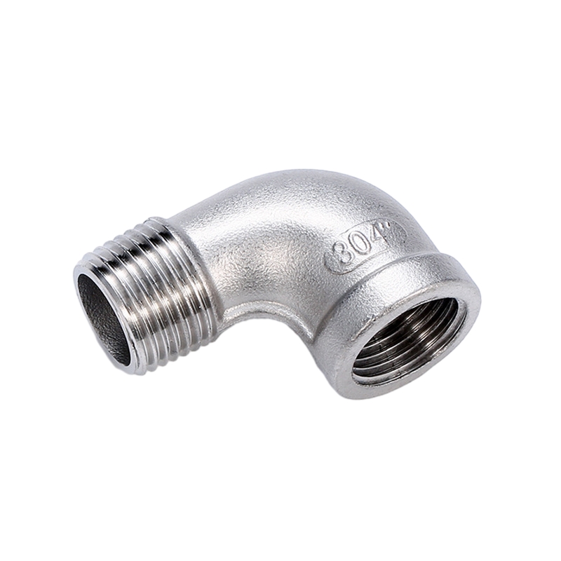 304 hindi kinakalawang na asero cast 90 ° street elbow threaded pipe fittings
