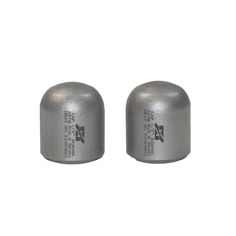 Mataas na presyon na hindi kinakalawang na asero pipe caps (end caps) para sa daluyan ng presyon