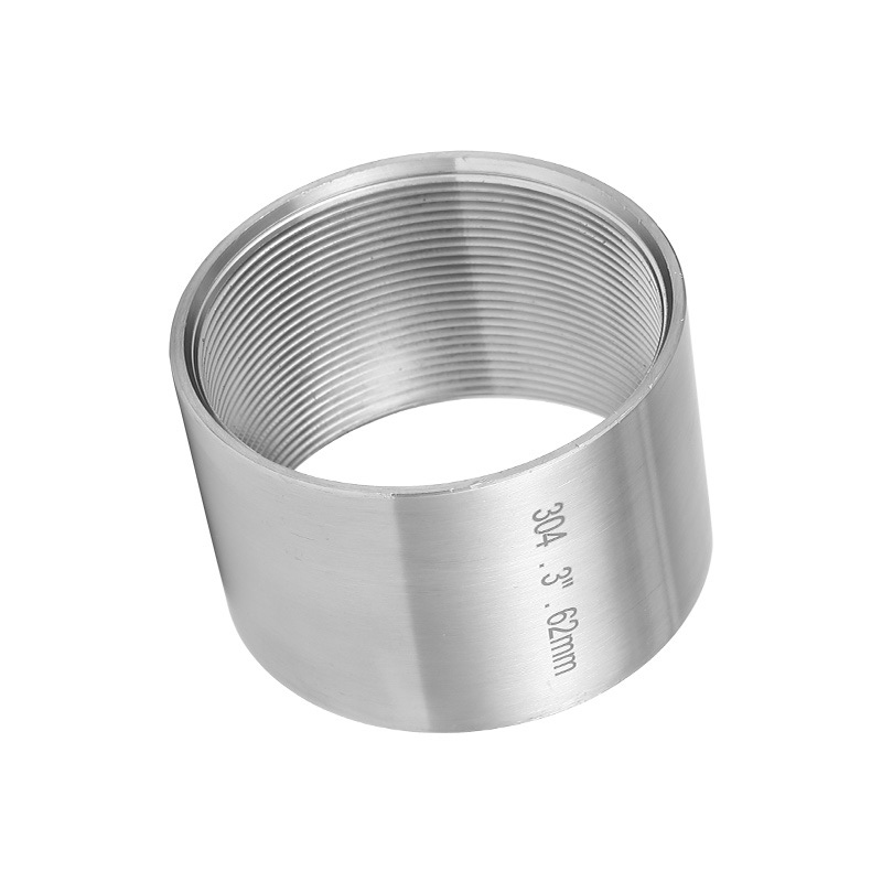 Klase 150 cast 304 hindi kinakalawang na asero kalahating pagkabit npt threaded pipe fittings