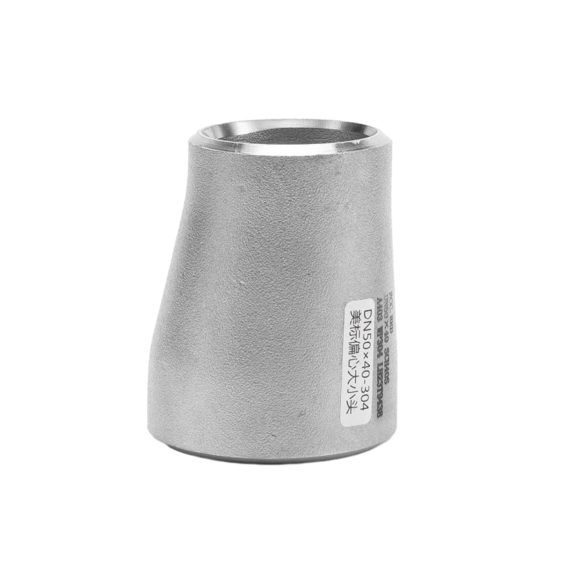 Hindi kinakalawang na asero tube eccentric reducer na ginamit sa sistema ng kanal