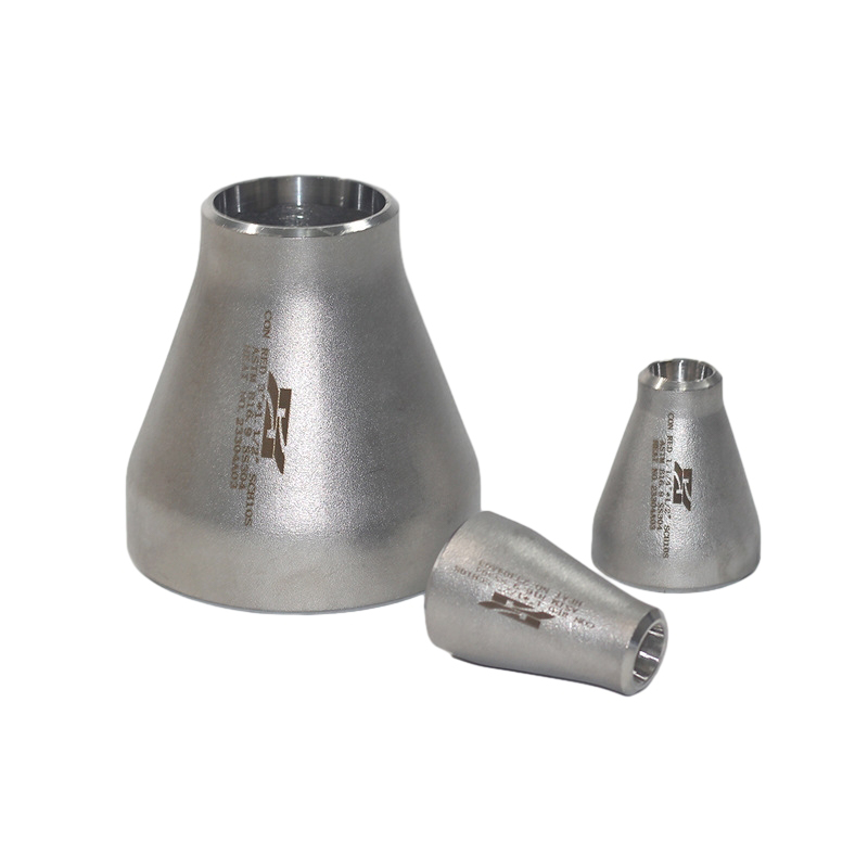 Makapal na pader weldable 304 hindi kinakalawang na asero tube concentric reducers fittings