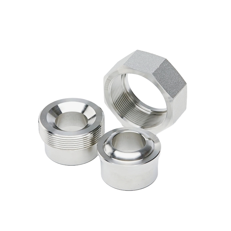 Mababang presyon na hindi kinakalawang na asero unyon na may mga fittings na may pipe na may sinulid na pipe