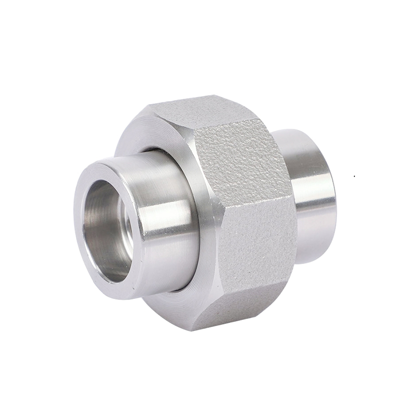 Mababang presyon na hindi kinakalawang na asero unyon na may mga fittings na may pipe na may sinulid na pipe