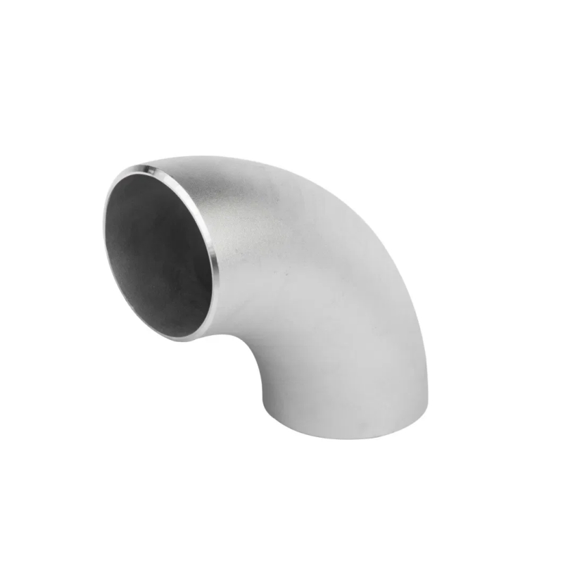 SS welded 90 ° siko tube fittings hindi kinakalawang na asero pipe siko