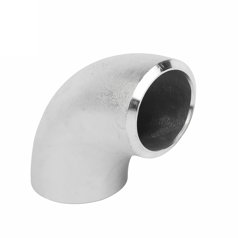 SS welded 90 ° siko tube fittings hindi kinakalawang na asero pipe siko
