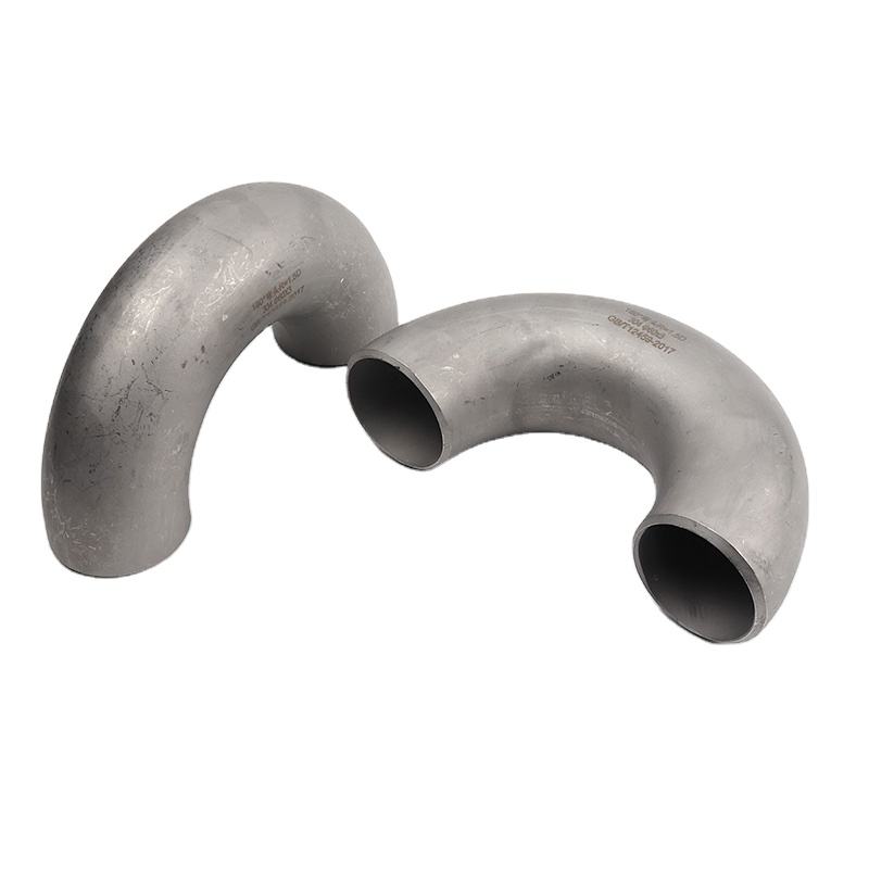 180 ° mahabang u-hugis na welded siko 304 hindi kinakalawang na asero na pagtutubero ng pipe ng pipe