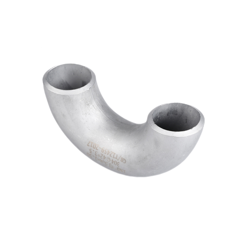 180 degree maikling radius seamless butt welding hindi kinakalawang na asero siko