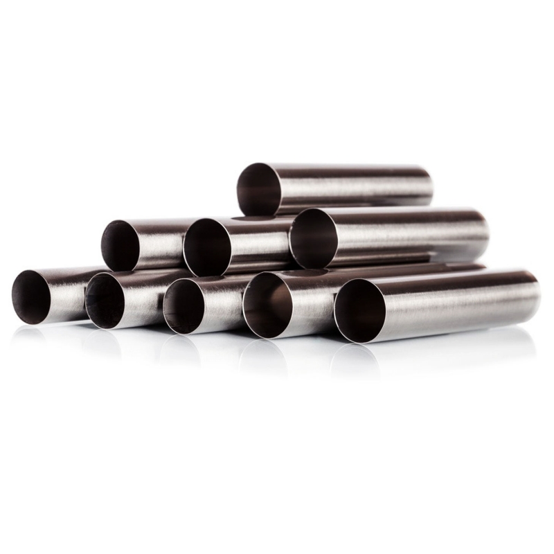 Manipis na pader pinakintab maliwanag na welded hindi kinakalawang na asero round pipe para sa gas