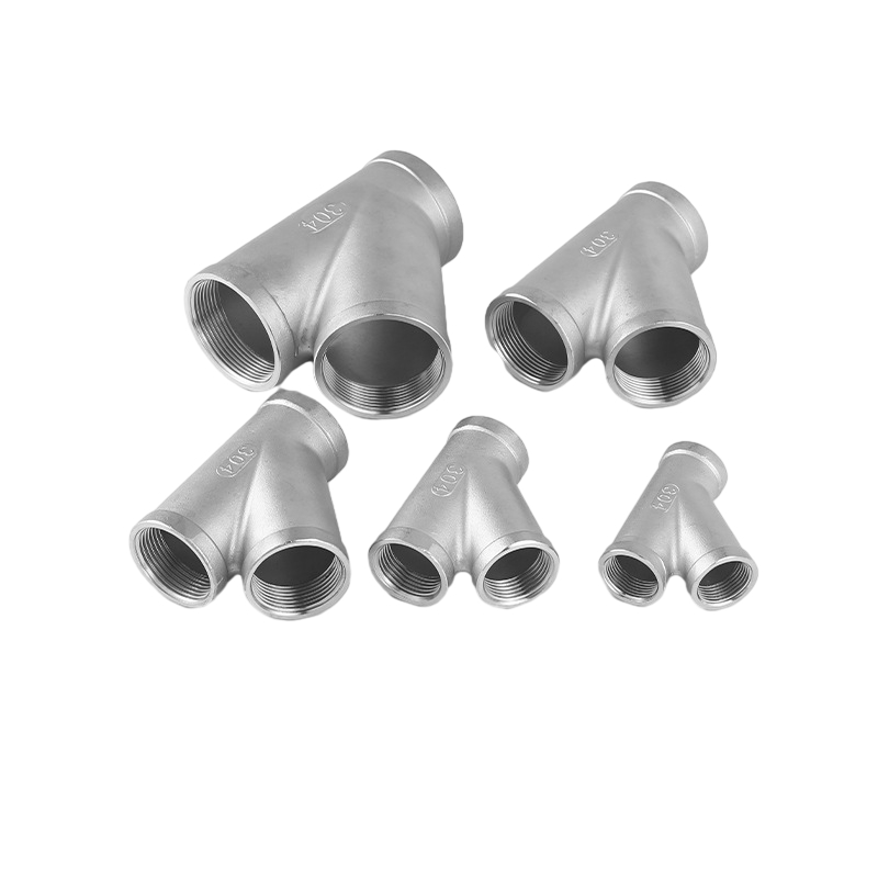 Ang katumpakan na paghahagis ng hindi kinakalawang na asero lateral tee anti-corrosion tube fitting