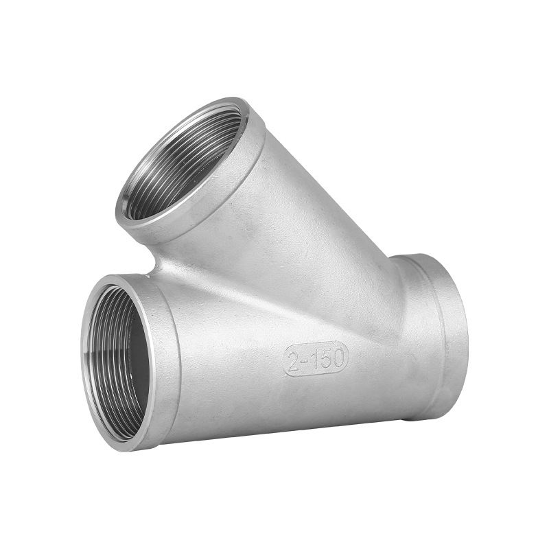 Ang katumpakan na paghahagis ng hindi kinakalawang na asero lateral tee anti-corrosion tube fitting