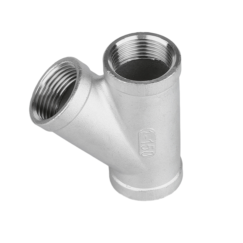Ang katumpakan na paghahagis ng hindi kinakalawang na asero lateral tee anti-corrosion tube fitting